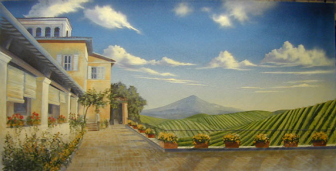 #149 Tuscany Vineyard